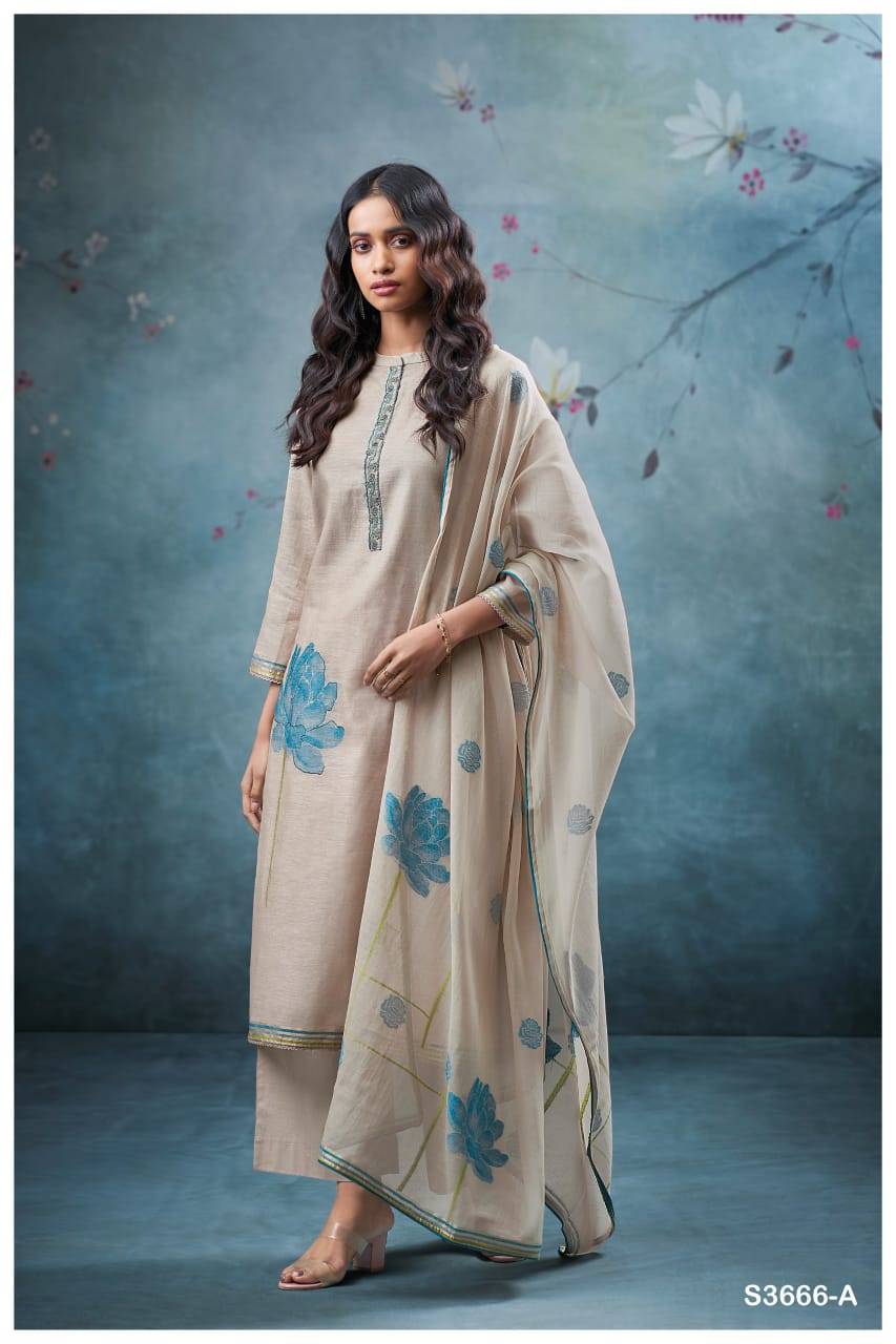 Ganga reva 3666 buy dress materials wholesale